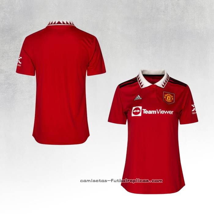 Camiseta 1ª Manchester United Mujer 2022-2023